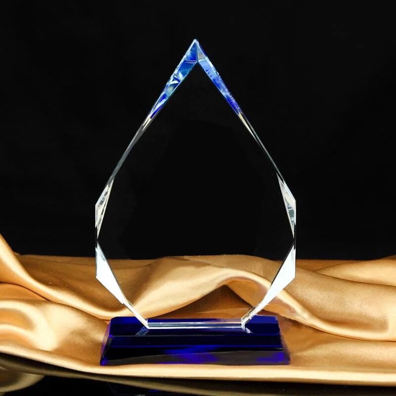 Award Crystal Plaque
