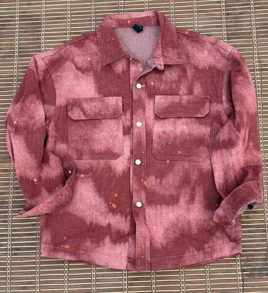 Chemise en coton imprimée hommes