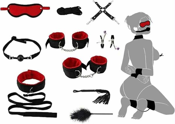 Kit 8 éléments BDSM