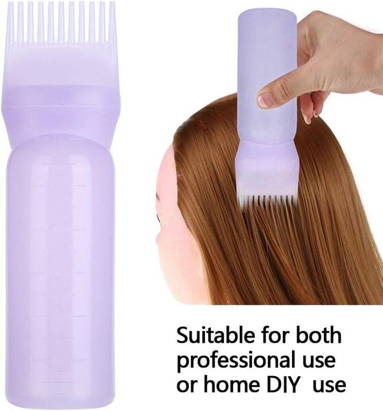 Applicateur d´huile cheveux