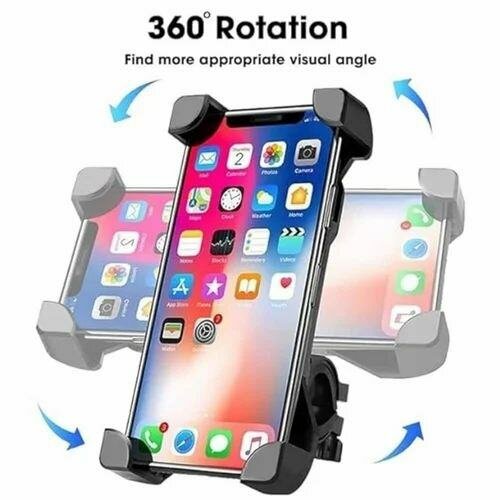 Support Téléphone Vélo 360°