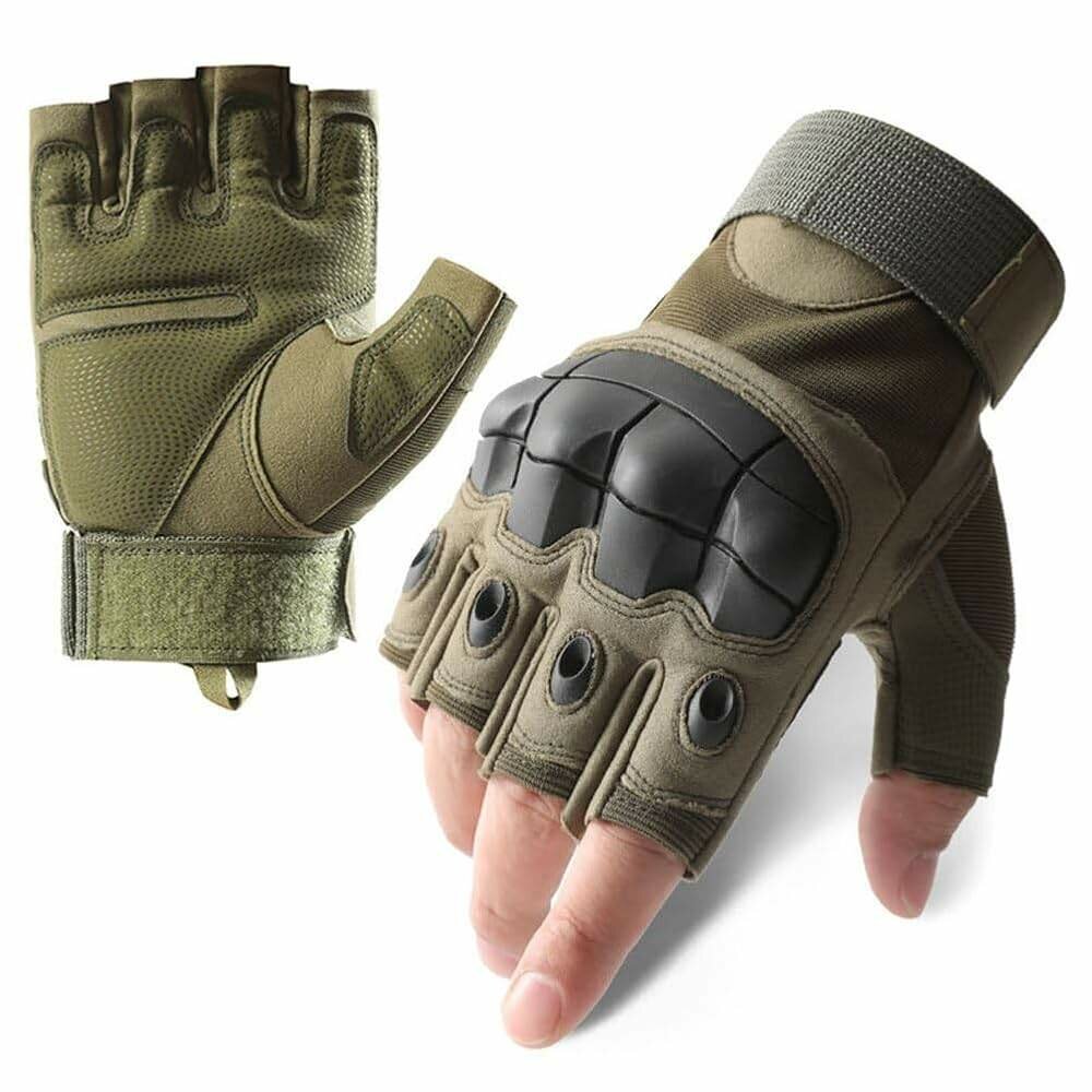 Gants Tactiques Demi-Doigts