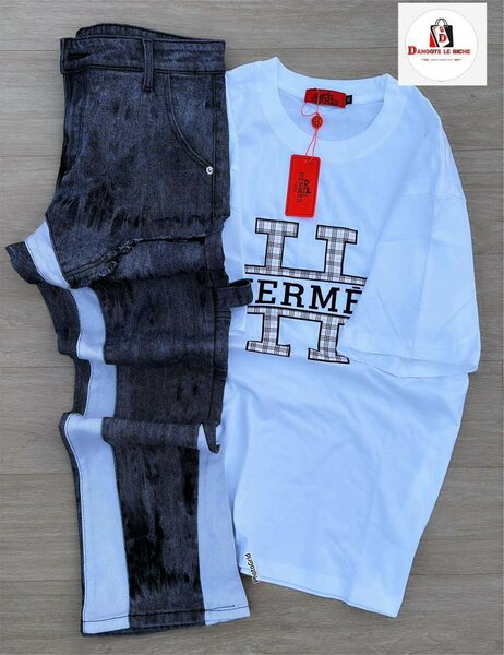 T-shirt et Jean Tendance Homme