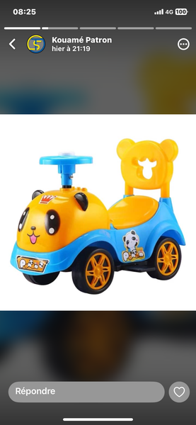 Voiture à Bascule Enfant