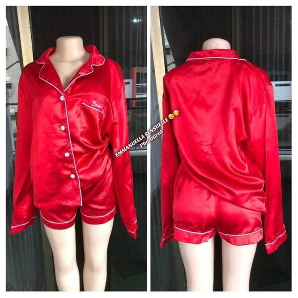 Belle kurta pour femme avec short rouge