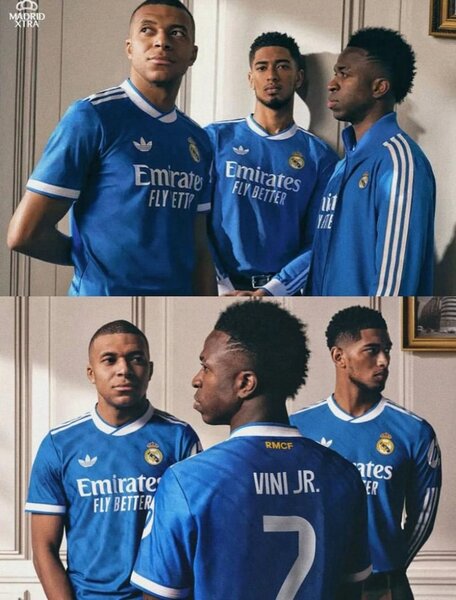 Maillot de Football Bleu - Homme