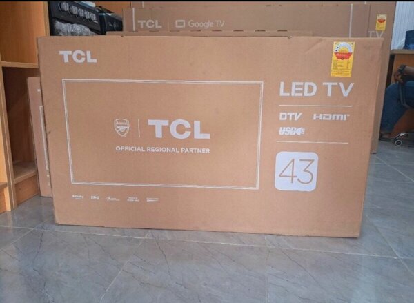 TCL 43inches television, smart