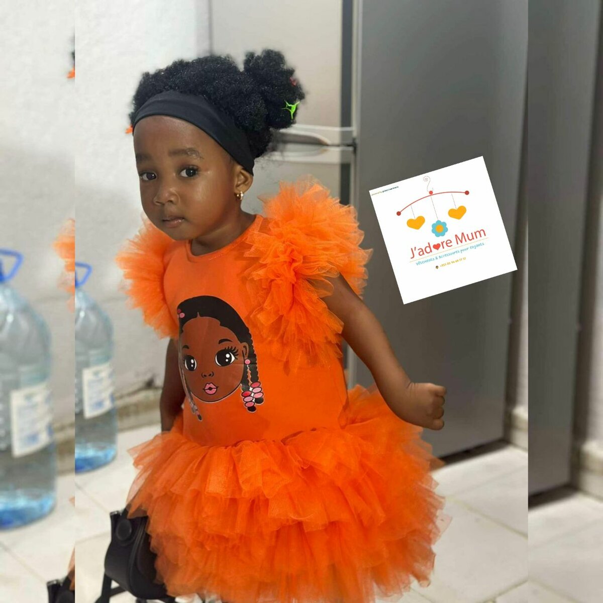 Perruque afro enfant