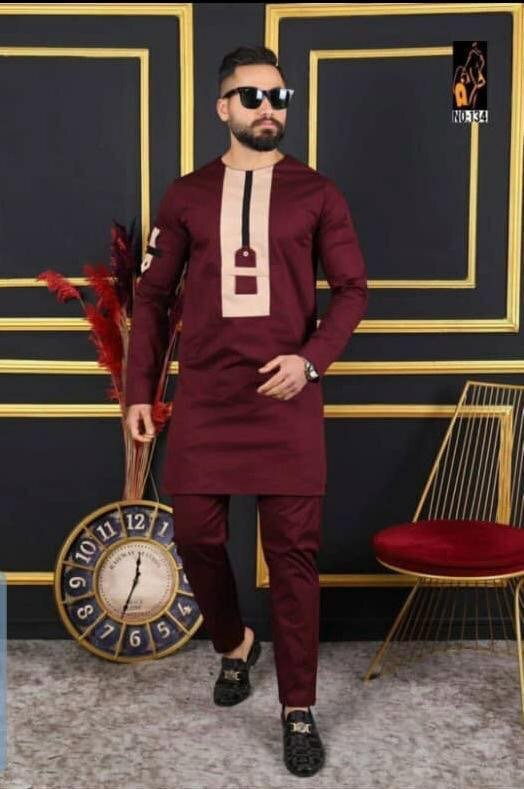 Tenue traditionnelle élégante homme