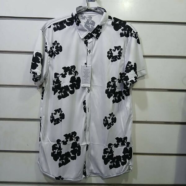 Chemise imprimée florale homme