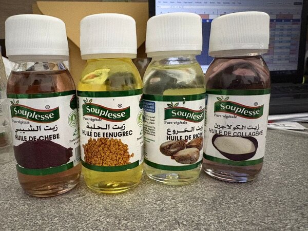 Huile de citron et huile de gi