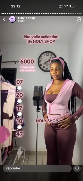 Ensemble de sport femme