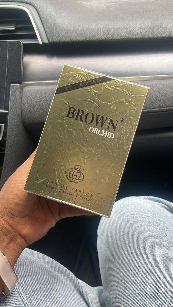 Brown Orchid Perfume Set