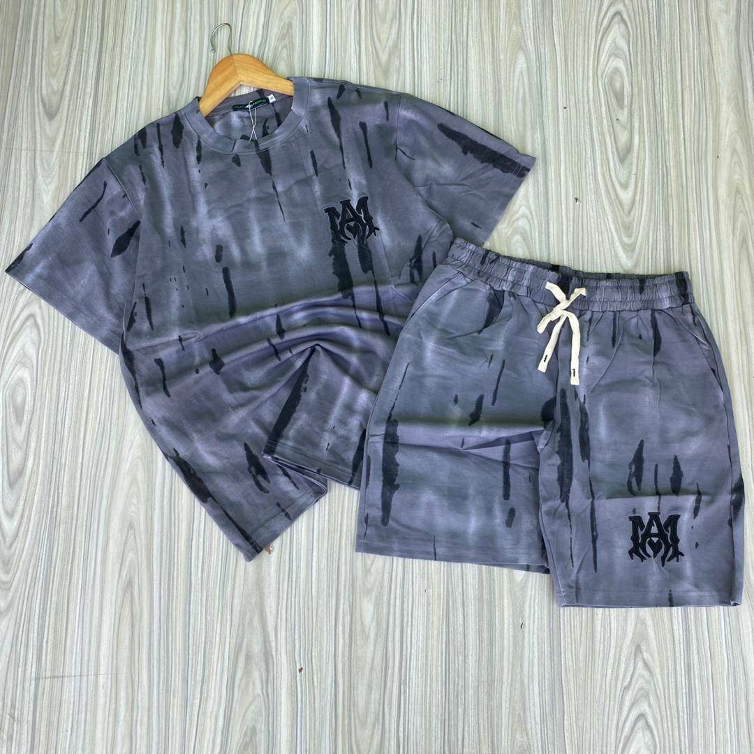 Top and shorts available for men