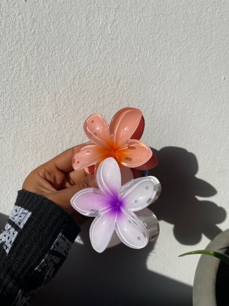 Floral Hair Clips Set