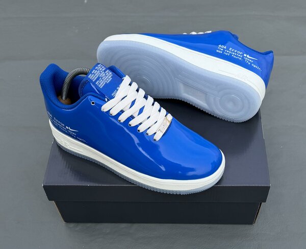 Baskets Nike Air Force 1 Bleu