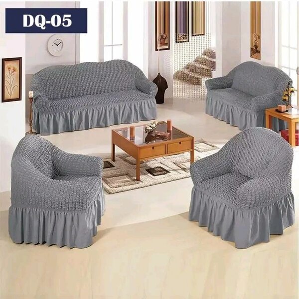 Housses de canapé rouges élégantes