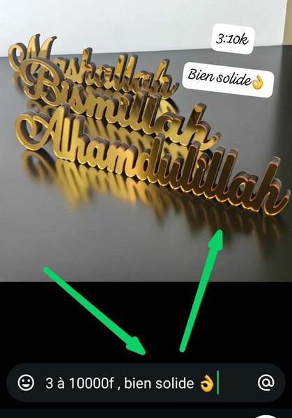 Plaques décoratives personnalisées