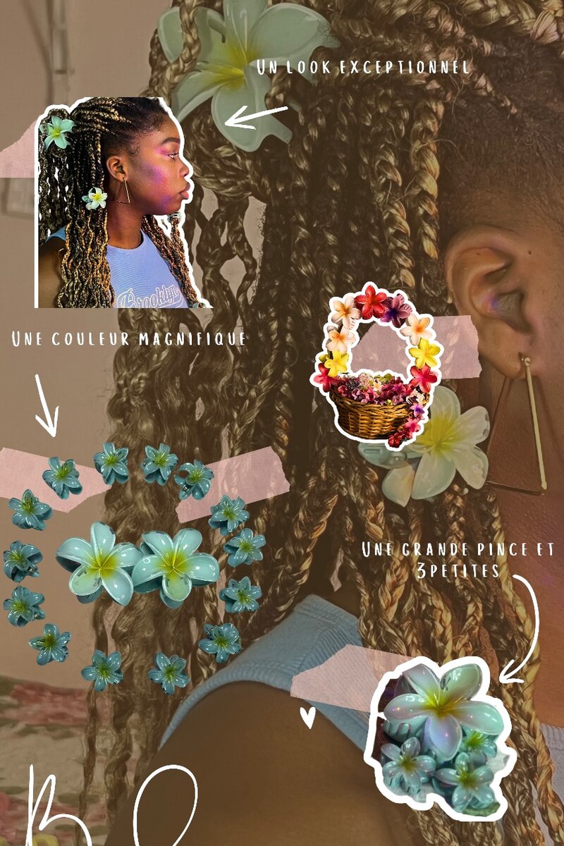 Pinces à cheveux(Greens Queen)