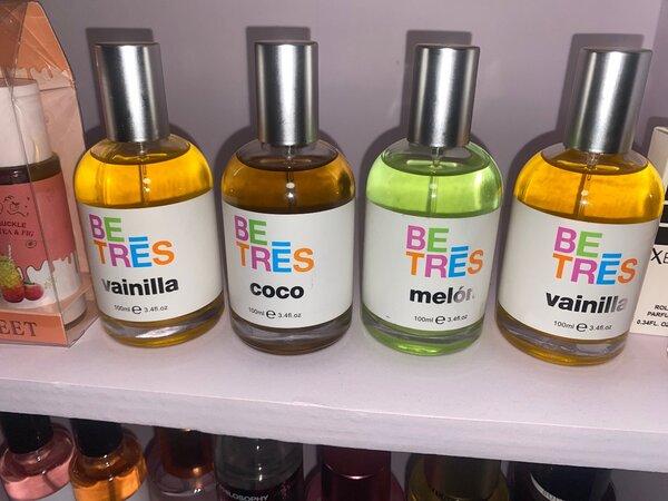 Body splashes and body mists