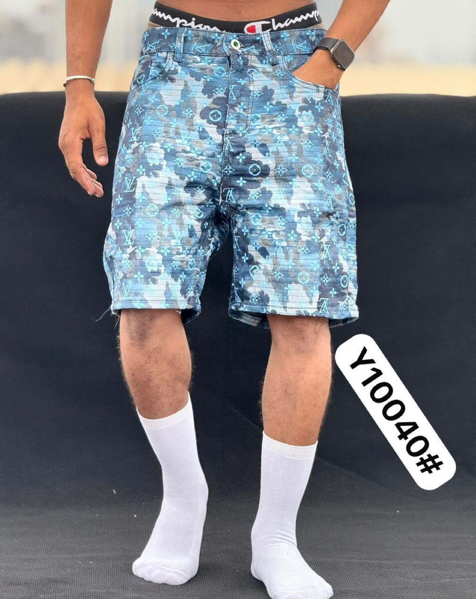 Shorts en jean décontractés