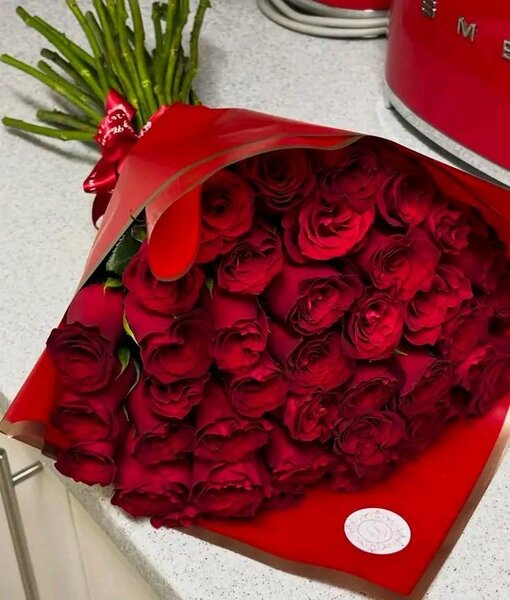 Bouquet de roses rouges