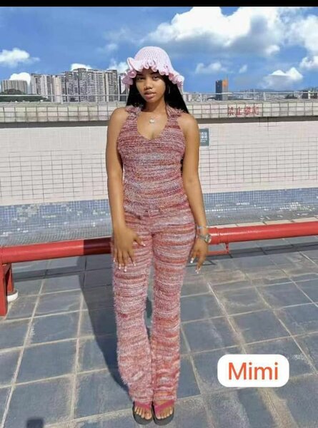 Pantalons tricotés confortables