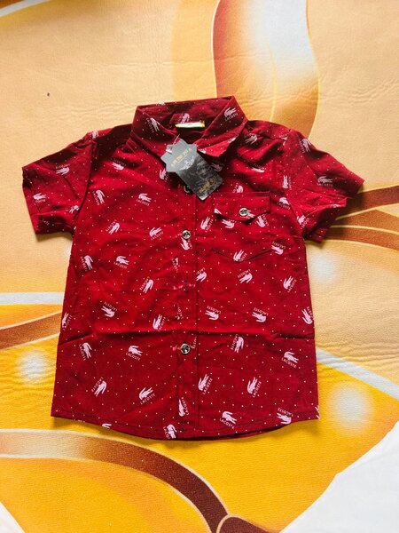 Chemises à manches courtes enfant