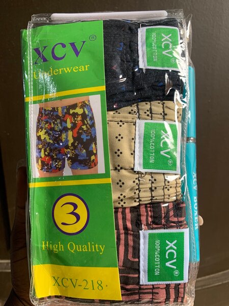 Lot de 3 boxers homme coton