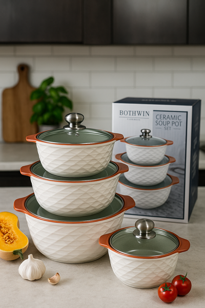 Set de Soupières en Céramique