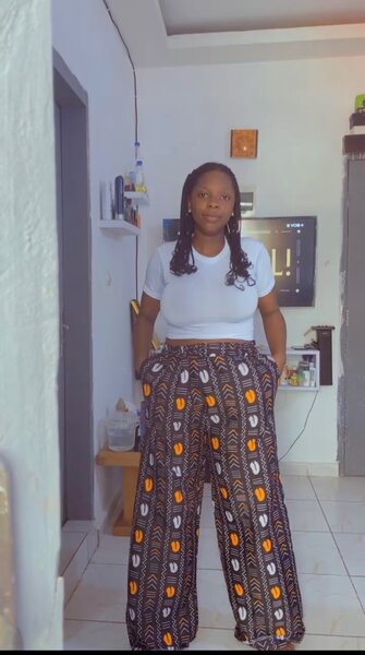 Pantalon Ankara gros bas, haut