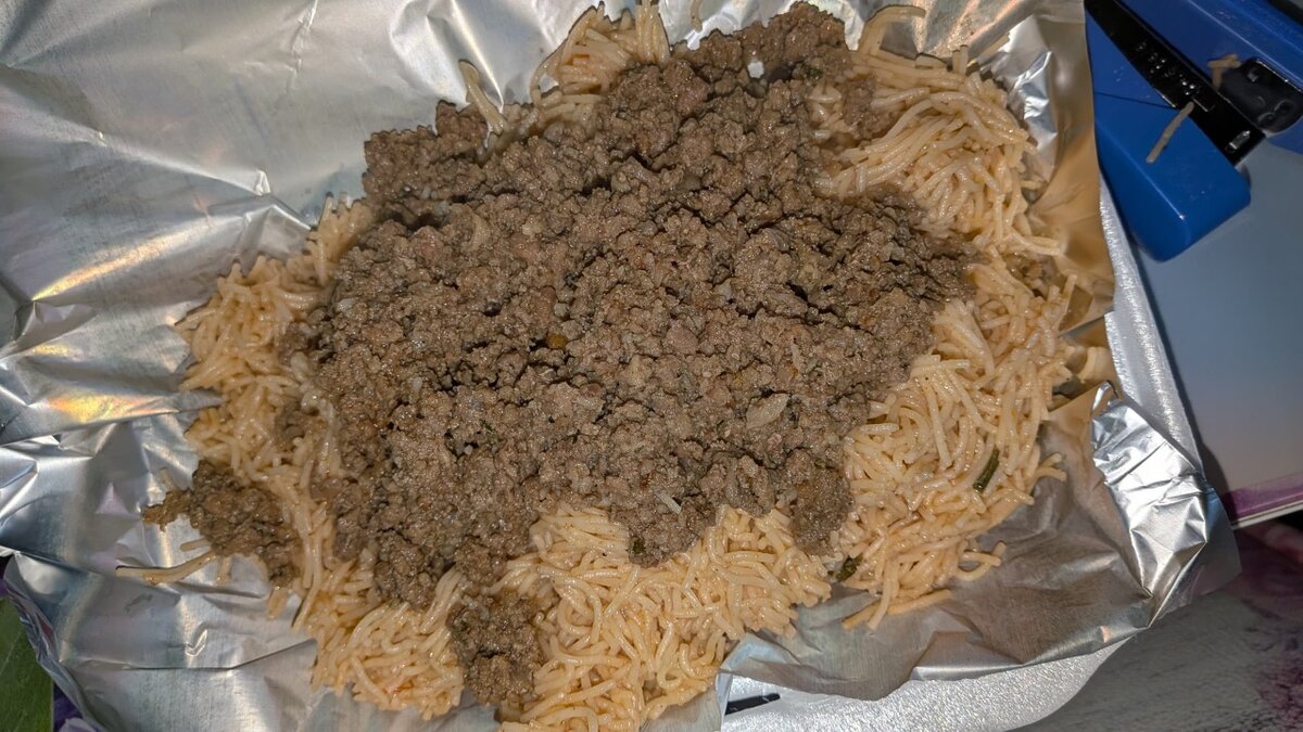 Galettes jaune à la viande