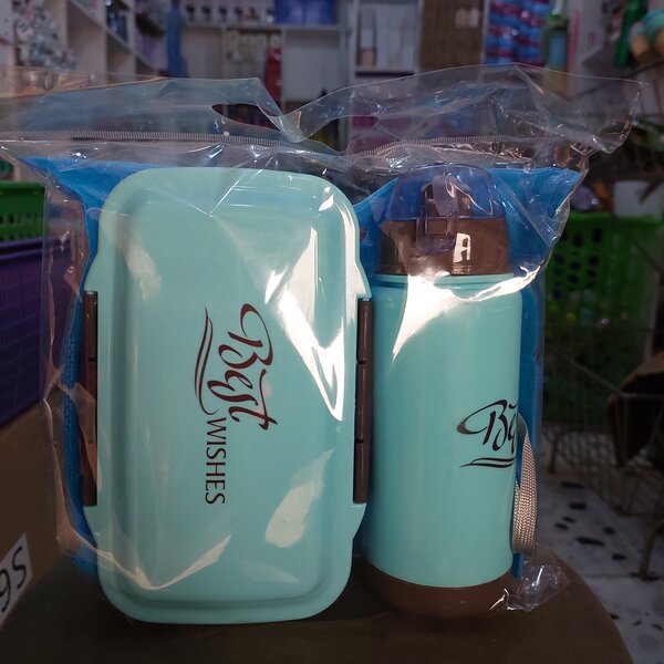 Food storage and water bottles