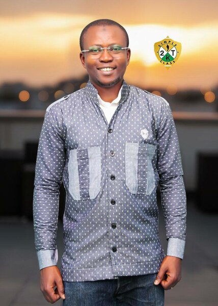 Chemise grise à motifs pour homme