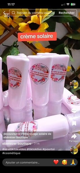 Crème Solaire Visage SPF