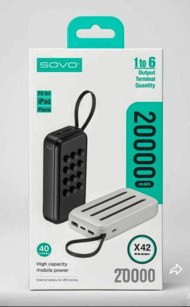 20000mAh Power Bank