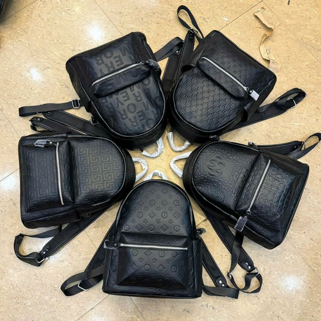 Sac à dos en cuir luxueux