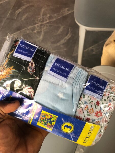 3 in 1 Vicyao cotton Boxer