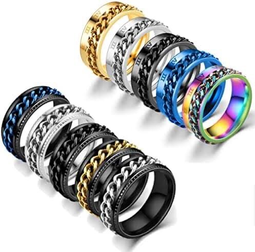 Rotating Spinner Chain Rings