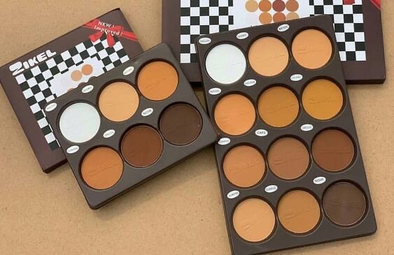 Palette de contour visage