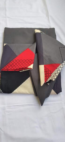 Literie abstraction grise