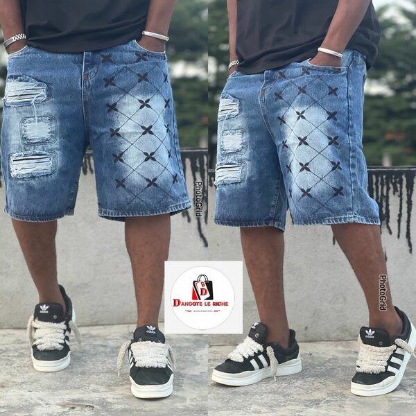 Shorts en jean décontractés
