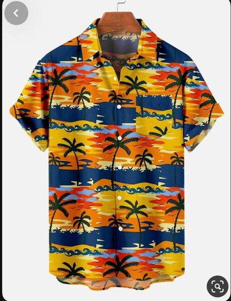 Chemise Aloha Imprimée