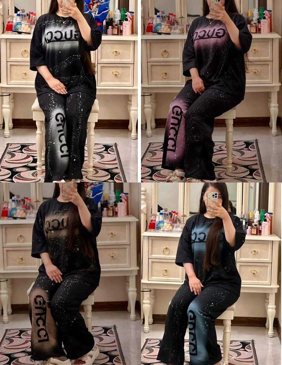 Tenue décontractée noire femme