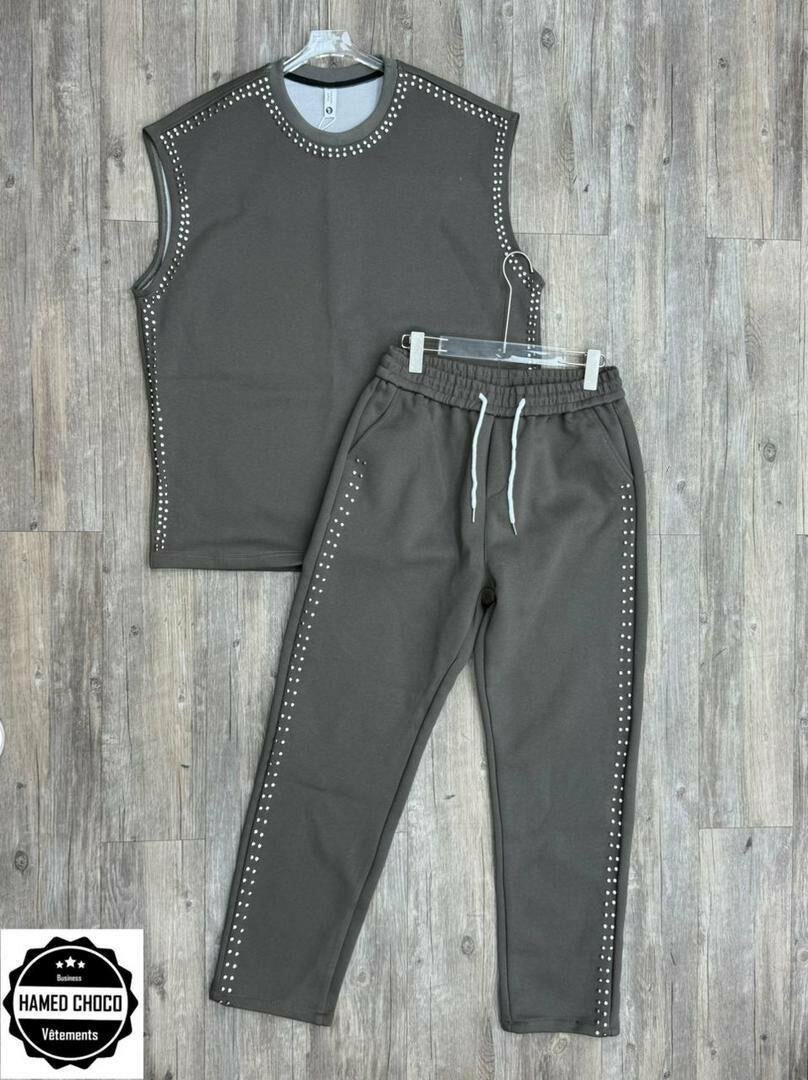 Ensemble Décontracté Sans Manches