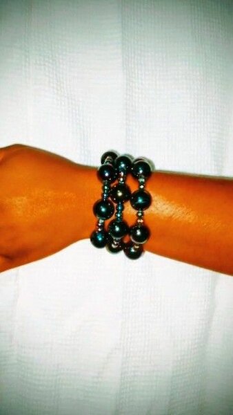 Bracelet perles colorées