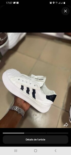 Baskets blanches sport