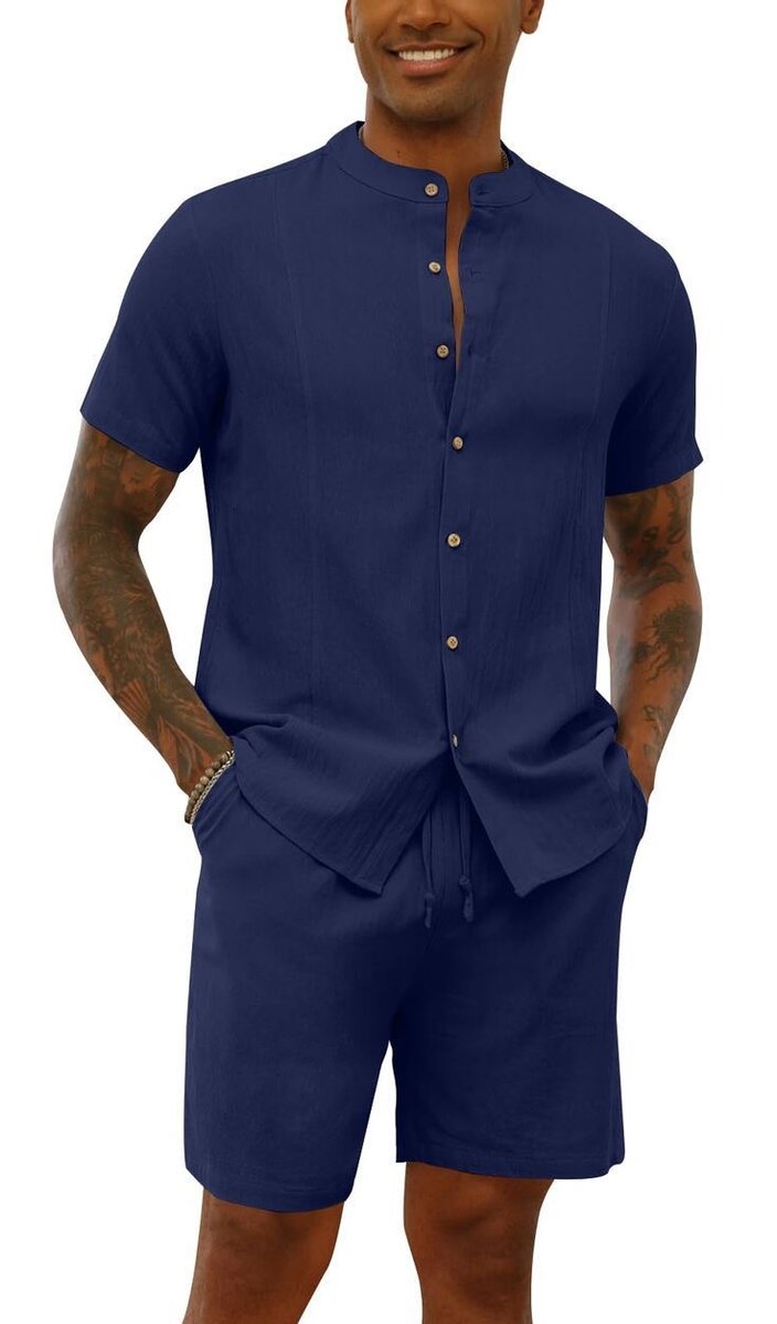 Ensemble de Vêtements d'Été Homme