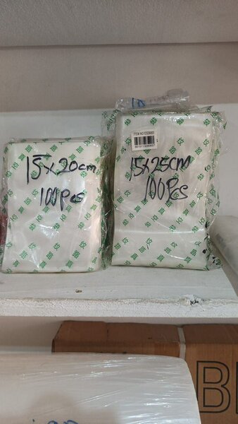 Vacuum sealer bag 15x20cm and 15x25cm