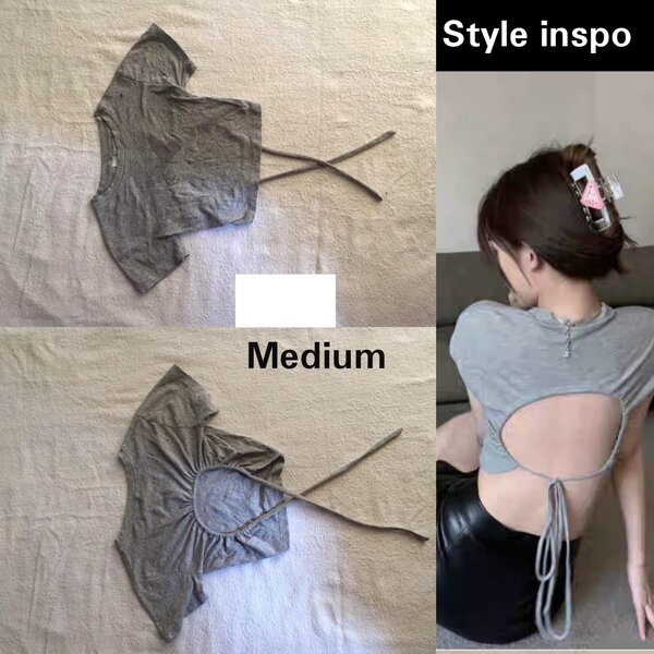 Salaula crop tops and tops